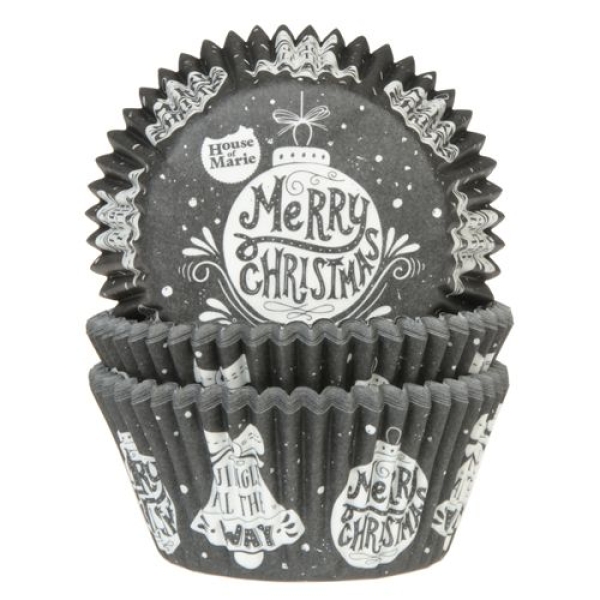 Cupcake Backförmchen - Merry Christmas